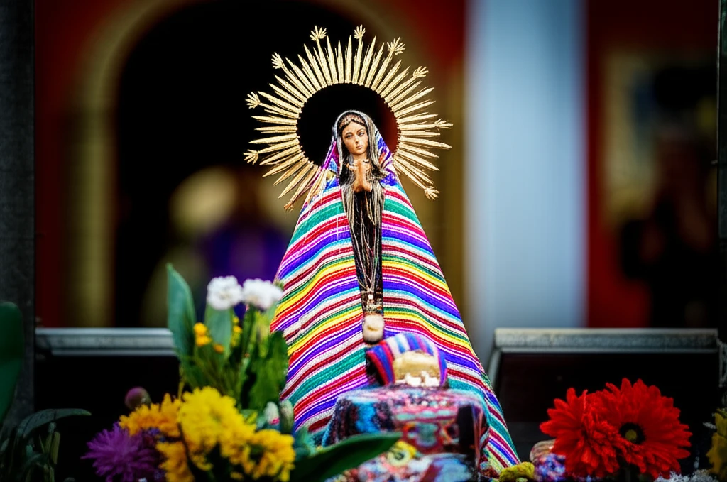 중남미의 혼합된 종교 상징