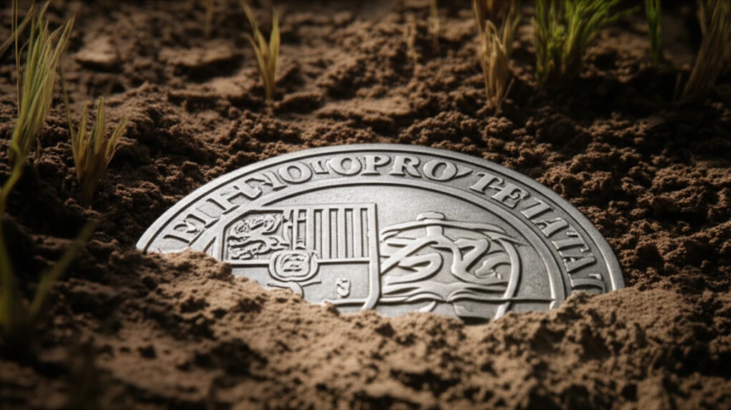 자원 착취 현장