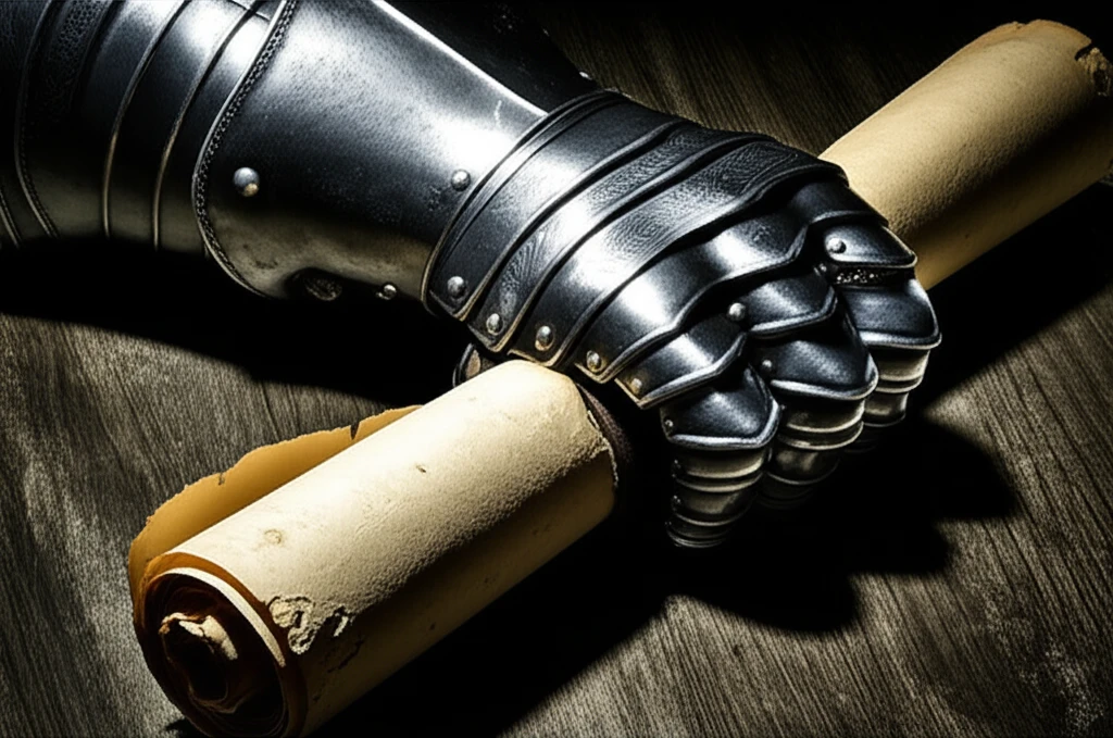 본론2 이미지 2: 약탈하는 중세 기사들의 모습