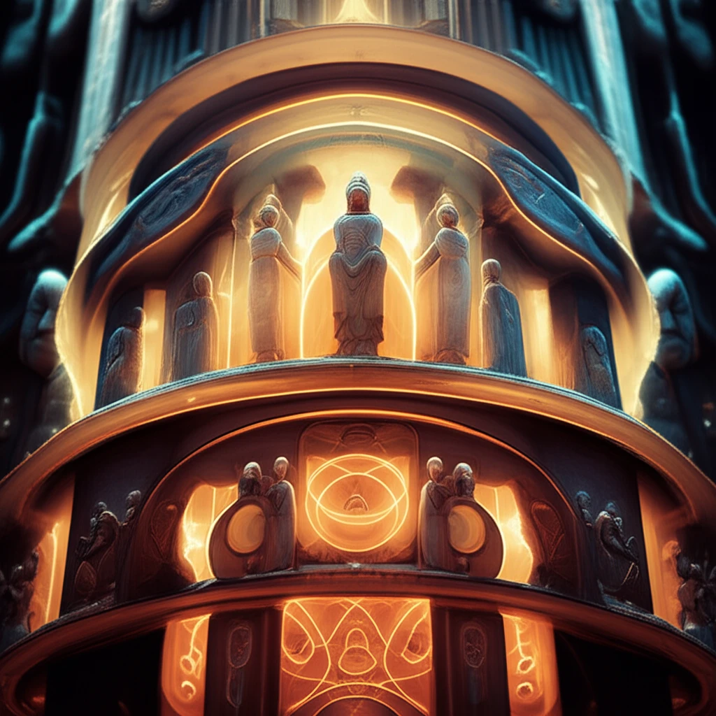 힌두교의 업보와 윤회사상을 상징하는 이미지