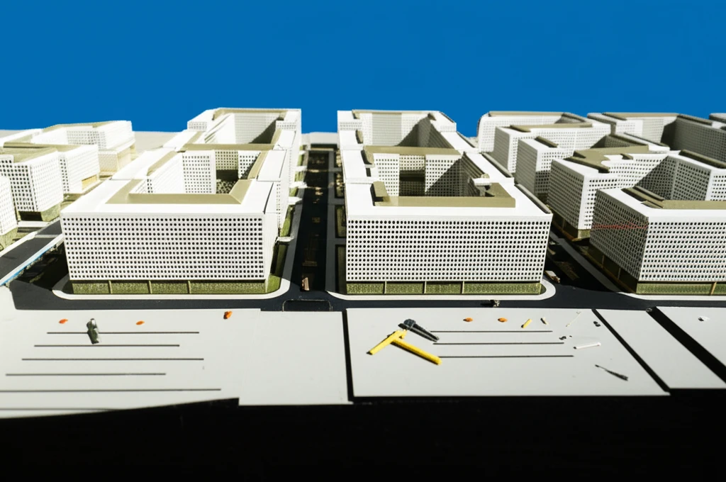 폼발 후작의 재건축 설계도 이미지